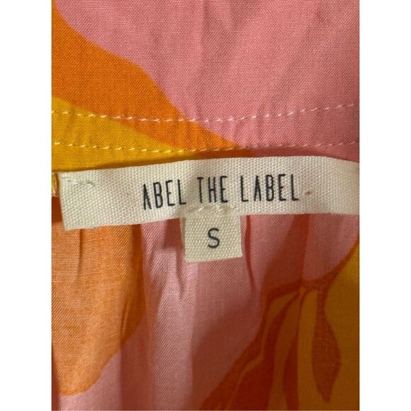 Anthropologie Abel The Label Sunset Maxi Floral Tiered Tropical Beach - Picture 4 of 6